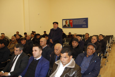 Rafiq Cəlilov növbəti səyyar qəbul-görüşünü Muğan kənd sakinləri ilə keçirmişdir