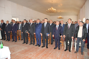 Cəlilabad rayonunda Qarazəncir kənd sakinləri ilə səyyar qəbul-görüş keçirilib