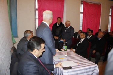Cəlilabad Rayon İcra Hakimiyyətinin başçısı Rafiq Cəlilov növbəti səyyar qəbulunu Ləkin kənd sakinləri ilə keçirmişdir