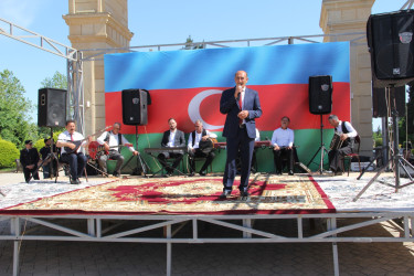 Ümummilli Lider Heydər Əliyevin anadan olmasının 103-cü ildönümünə həsr olunmuş konsert proqramı keçirilmişdir