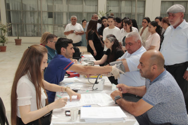 Cəlilabad rayonunda qanvermə aksiyası keçirilmişdir