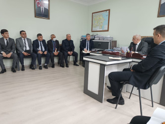 “Yaşıl dünya naminə həmrəylik ili” elan edilməsi ilə bağlı təsdiq edilmiş Tədbirlər Planı çərçivəsində rayonda görülən işlər və qarşıya qoyulan mühüm vəzifələrlə bağlı dəyirmi masa keçirilib