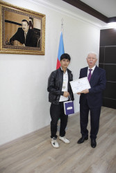 Cəlilabad Rayon İcra Hakimiyyətinin başçısı Rafiq Cəlilov idman sahəsində yüksək nailiyyətlər əldə etmiş idmançılar və onların məşqçiləri ilə görüş keçirib