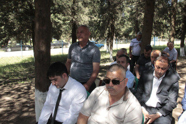 Rafiq Cəlilov növbəti səyyar qəbul-görüşünü Cəngan kənd sakinləri ilə keçirmişdir
