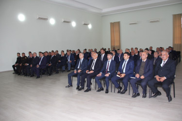 Mülki müdafiə sahəsində cari ildə görülmüş işlərin yekunları və 2026-cı ildə qarşıda duran vəzifələrin müəyyən edilməsi mövzusunda müşavirə keçirilmişdir