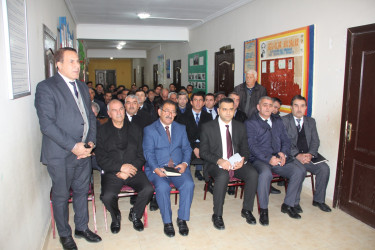 Cəlilabad rayonunda Zəhmətabad kənd sakinləri ilə səyyar qəbul-görüş keçirilib