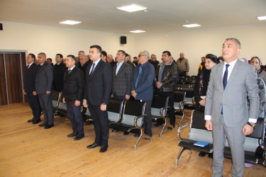 Cəlilabad Rayon İcra Hakimiyyətinin başçısı Rafiq Cəlilov Kazımabad kəndində vətəndaş qəbulu keçirib