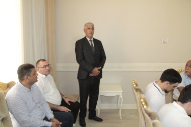 Cəlilabadda yüksək balla ali təhsil müəssisələrinə qəbul olan məzunlarla görüş keçirilib