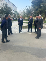 Rafiq Cəlilov Cəlilabad şəhərində aparılan abadlıq-quruculuq işlərinə baxış keçirib