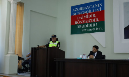 Rayon ərazisində dənli və texniki bitkilərin, meşələrin yanğın təhlükəsizliyi, məktəblərdə yanğın təhlükəsizliyi ilə bağlı görülmüş işlər, aparılan maarifləndirmə tədbirləri və qarşıda duran vəzifələr barədə müşavirə