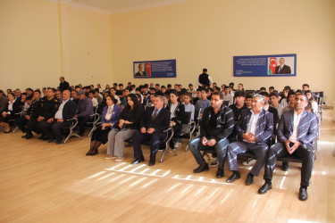 Məişət zorakılığına qarşı maarifləndirici tədbir keçirilib