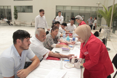 Cəlilabad rayonunda qanvermə aksiyası keçirilmişdir