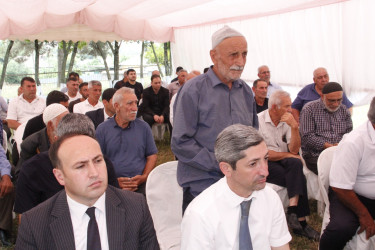 Astanlı kəndində növbəti səyyar qəbul-görüş keçirilmişdir