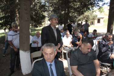 Rafiq Cəlilov növbəti səyyar qəbul-görüşünü Cəngan kənd sakinləri ilə keçirmişdir