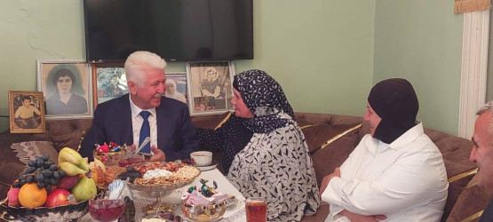 Birinci Qarabağ müharibəsinin itkin şəhidi Azər Məmmədovun ailəsi ziyarət olunub