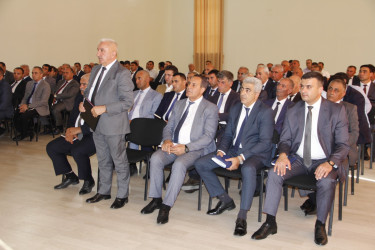 “Azərbaycan Respublikasında kənd təsərrüfatı, balıqçılıq və akvakultura məhsullarının istehsalı və emalı sahələrinin inkişafına dair 2026–2030-cu illər üçün Dövlət Proqramı”ndan irəli gələn tədbirlərin icrası ilə bağlı yaradılmış qərargahın iclası keçirilmişdir