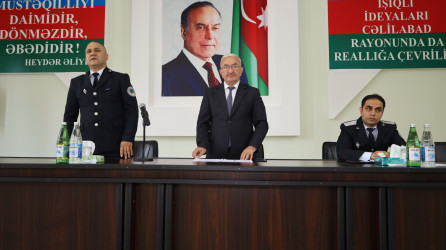 Cəlilabadda “Olduğu yer üzrə qeydiyyat, əcnəbi və vətəndaşlığı olmayan şəxslərin olma və yaşama qaydaları” mövzusunda maarifləndirici tədbir keçirilib