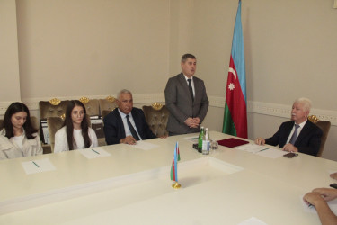Cəlilabadda yüksək balla ali təhsil müəssisələrinə qəbul olan məzunlarla görüş keçirilib