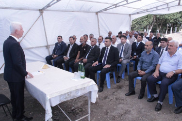 Çünzəli kənd sakinləri ilə səyyar qəbul-görüş keçirilib
