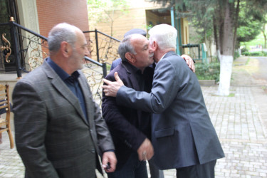 Cəlilabad Rayon İcra Hakimiyyətinin başçısı Rafiq Cəlilov bir qrup şəhid atası ilə görüşüb