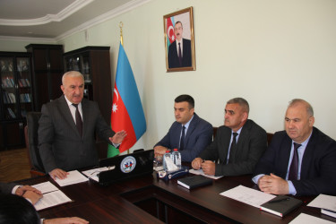 Cəlilabad rayonunda Məşğulluğa kömək göstərən Əlaqələndirmə Komitəsinin müşavirəsi keçirilmişdir