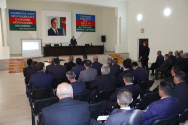 Cəlilabadda Yerli icra hakimiyyəti orqanlarının rəqəmsallaşma üzrə Yol Xəritəsi”nin müvafiq müddəalarının icrası, eləcə də "mygov" rəqəmsal hökumət platformasının üstünlükləri və təşviqinə həsr olunmuş maarifləndirici tədbir keçirilib