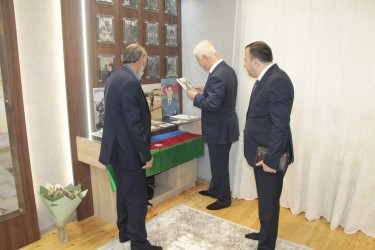 Şəhid Nahid Məmmədovun ev-muzeyi ziyarət olunub