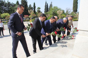 Cəlilabadda Ümummilli lider Heydər Əliyevin ilk dəfə siyasi hakimiyyətə gəlişinin 57-ci ildönümü qeyd olunub
