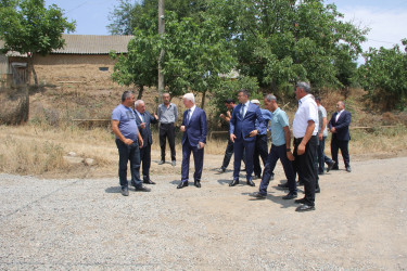 Rafiq Cəlilov kənd yaşayış məntəqələrində və şəhər ərazisində aparılan abadlıq, quruculuq və yenidənqurma işləri ilə tanış olmuşdur