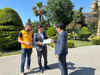 Cəlilabadda sağlamlıq naminə əhali üçün fiziki aktivliyə dair maarifləndirici materillar sakinlərə paylanılmış, maarifləndirici söhbətlər aparılmışdır.