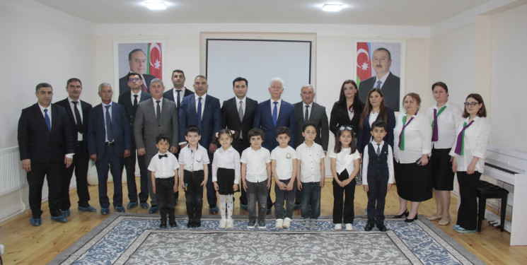 Rafiq Cəlilov əsaslı təmirdən sonra istifadəyə verilən bağçanın açılışında iştirak edib