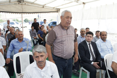 Şorbaçı kənd sakinləri ilə səyyar qəbul-görüş keçirilib