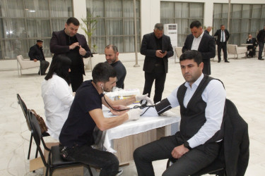 “Talassemiyasız həyat naminə” proqramı çərçivəsində qanvermə aksiyası keçirilib