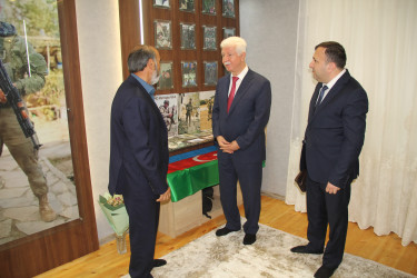 Şəhid Nahid Məmmədovun ev-muzeyi ziyarət olunub