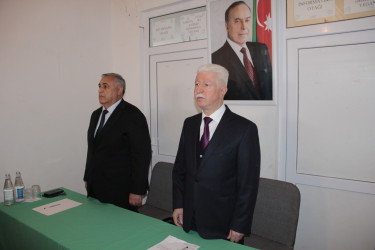 Rafiq Cəlilov növbəti səyyar qəbul-görüşünü Cəfərxanlı kənd sakinləri ilə keçirmişdir