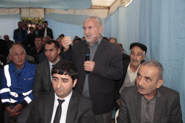 Rafiq Cəlilov növbəti səyyar qəbul-görüşünü Musalı kənd sakinləri ilə keçirib