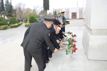 Cəlilabadda Ümummilli lider Heydər Əliyevin əziz xatirəsi ehtiramla anılıb