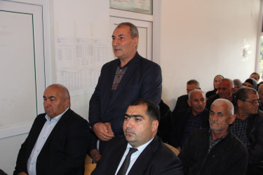 Rafiq Cəlilov növbəti səyyar qəbul-görüşünü Cəfərxanlı kənd sakinləri ilə keçirmişdir