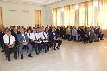 “Azərbaycan Respublikasında kənd təsərrüfatı, balıqçılıq və akvakultura məhsullarının istehsalı və emalı sahələrinin inkişafına dair 2026–2030-cu illər üçün Dövlət Proqramı”ndan irəli gələn tədbirlərin icrası ilə bağlı yaradılmış qərargahın iclası keçirilmişdir