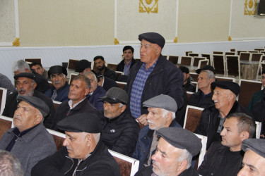 Rafiq Cəlilov növbəti səyyar qəbul-görüşünü Təklə kənd sakinləri ilə keçirib