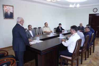 Cəlilabadda narkomanlığa və narkotik vasitələrin qanunsuz dövriyyəsinə qarşı mübarizə üzrə komissiyanın iclası keçirilib
