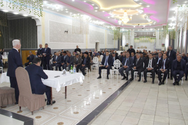 Cəlilabad Rayon İcra Hakimiyyətinin başçısı Rafiq Cəlilov Üçtəpə kənd sakinləri ilə növbəti səyyar qəbul keçirib