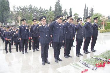 Cəlilabadda Polis işçilərinin peşə bayramı günü qeyd olundu