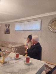 Şəhid Əmrah Hüseynlinin ailəsi ziyarət olunub