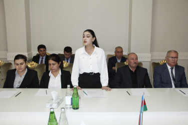 Cəlilabadda 18 oktyabr – Müstəqilliyin Bərpası Gününün 35-ci ildönümünə həsr olunmuş tədbir keçirilib