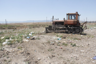 Cəlilabad rayonunda məişət tullantılarının yerləşdirilməsi, utilizasiyası və zərərsizləşdirilməsi işlərinin gücləndirilməsi davam etdirilir