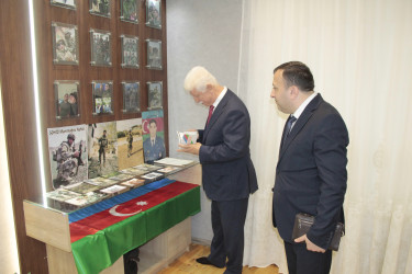 Şəhid Nahid Məmmədovun ev-muzeyi ziyarət olunub