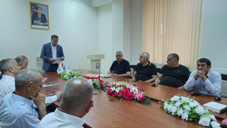 Bitki mühafizəsi vasitələrindən və aqrokimyəvi maddələrdən istifadənin təşviqi ilə əlaqədar maarifləndirici tədbir keçirilib