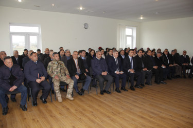 Cəlilabad rayonunda Sabirabad kənd sakinləri ilə növbəti səyyar qəbul-görüş keçirilib