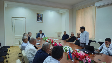 Bitki mühafizəsi vasitələrindən və aqrokimyəvi maddələrdən istifadənin təşviqi ilə əlaqədar maarifləndirici tədbir keçirilib